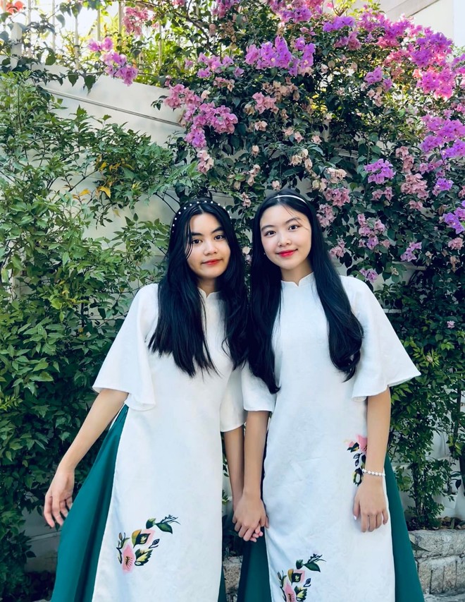 2 tiểu thư nh&agrave; MC Quyền Linh đọ sắc trong biệt thự 21 tỷ: Chị cả xinh như thiếu nữ, c&ocirc; &uacute;t cao vượt cả bố! - Ảnh 3.