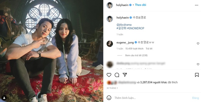 Jung Hae In bất ngờ x&oacute;a ảnh chụp chung với Jisoo (BLACKPINK), thuyền Snowdrop toang hay thực hư thế n&agrave;o? - Ảnh 2.