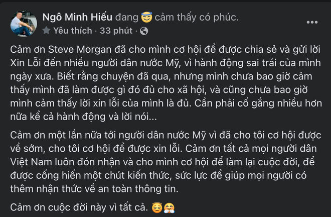 Hiếu PC bất ngờ nói lời xin lỗi và cảm ơn... sau những hành động sai trái trong quá khứ! - Ảnh 2.