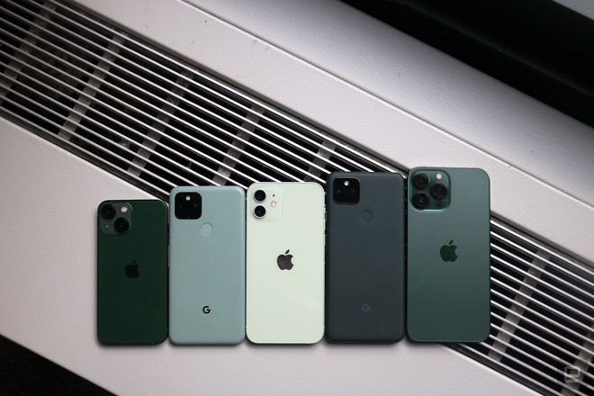 Loạt ảnh chi tiết iPhone 13 và iPhone 13 Pro phiên bản màu xanh lá, đẹp mãn nhãn! - Ảnh 9.