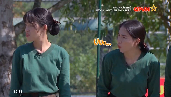 H&ograve;a Minzy th&agrave;nh th&aacute;nh biểu cảm ở Sao Nhập Ngũ: Thở th&ocirc;i cũng buồn cười! - Ảnh 2.