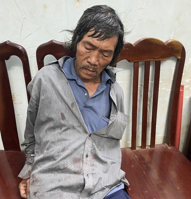 B&agrave; Rịa-Vũng T&agrave;u: Bắt nghi phạm đ&acirc;m chết người l&agrave;m rẫy - Ảnh 1.