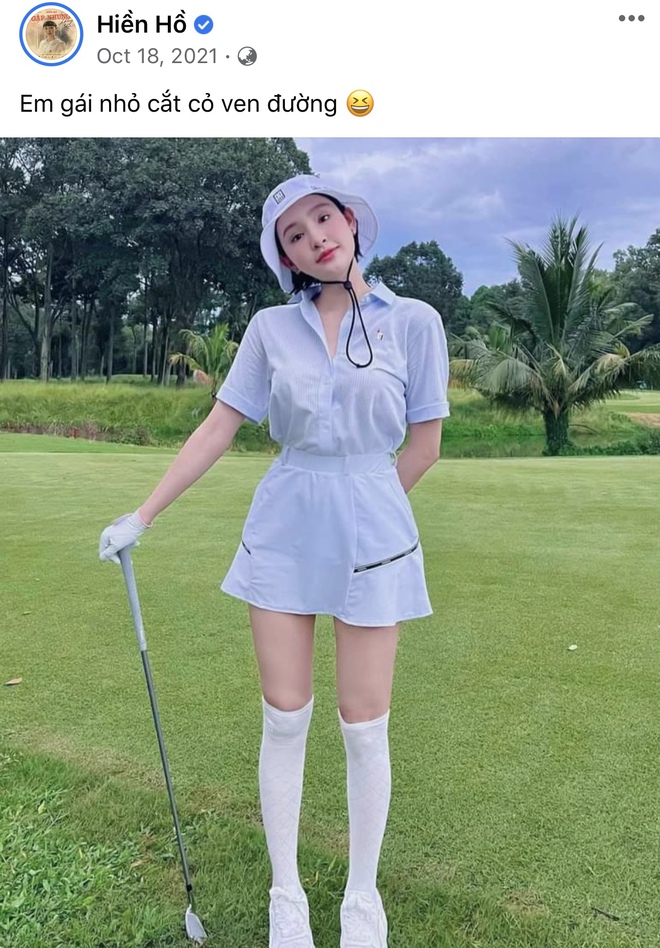 1 nữ ca sĩ Vbiz dạo n&agrave;y ng&agrave;y c&agrave;ng chanh sả, check-in đều đặn tr&ecirc;n s&acirc;n golf nhiều hơn cả s&acirc;n khấu - Ảnh 9.