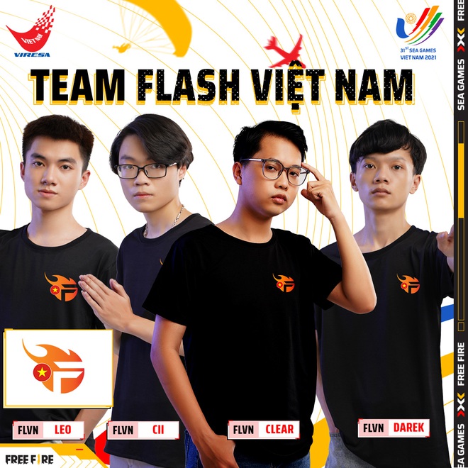 Hai đội tuyển Free Fire đại diện Việt Nam tham dự SEA Games 31 ch&iacute;nh thức xuất hiện, sẵn s&agrave;ng tranh huy chương c&ugrave;ng phong độ hủy diệt! - Ảnh 3.