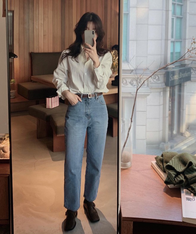 G&aacute;i H&agrave;n sẽ cho chị em biết 4 mẫu quần jeans đang mốt nhất, mua đủ th&igrave; mặc đẹp mọi l&uacute;c mọi nơi - Ảnh 2.