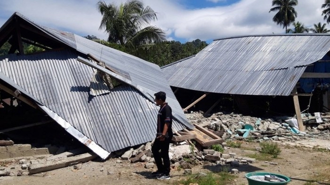 13 trận động đất rung chuyển Indonesia trong vòng 1 tuần - Ảnh 1.