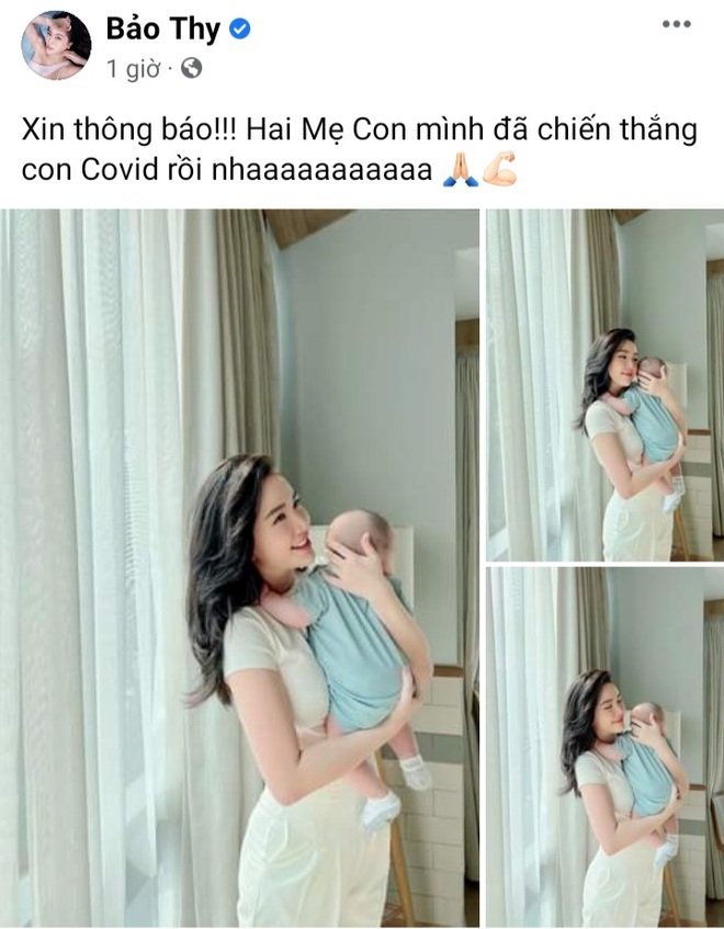 Bảo Thy khoe thần sắc tươi tắn, thông báo tình hình sau nhiều ngày điều trị Covid-19 - Ảnh 2.