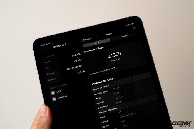 Trên tay iPad Air 5 mới về VN: Bình cũ rượu mới, chip M1 liệu có đáng mua hơn iPad Pro? - Ảnh 18.