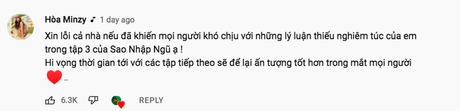 Hòa Minzy lên tiếng sau khi bị mắng thiếu nghiêm túc trên sóng Sao Nhập Ngũ - Ảnh 2.