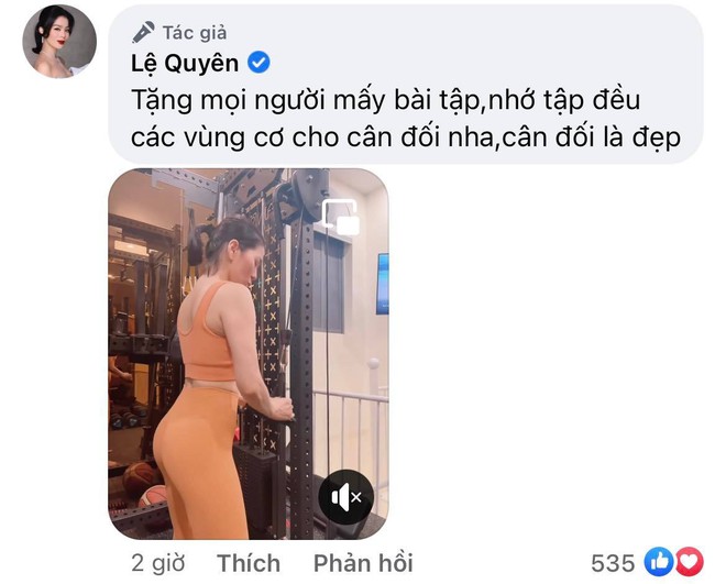 Lệ Quy&ecirc;n đ&aacute;p trả nghi vấn độn v&ograve;ng 3, nhưng bức ảnh đi k&egrave;m sao thấy mỏi lưng qu&aacute;? - Ảnh 5.