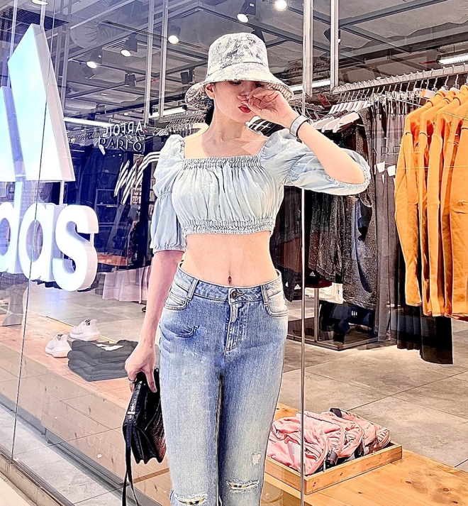 Lệ Quy&ecirc;n đ&aacute;p trả nghi vấn độn v&ograve;ng 3, nhưng bức ảnh đi k&egrave;m sao thấy mỏi lưng qu&aacute;? - Ảnh 6.
