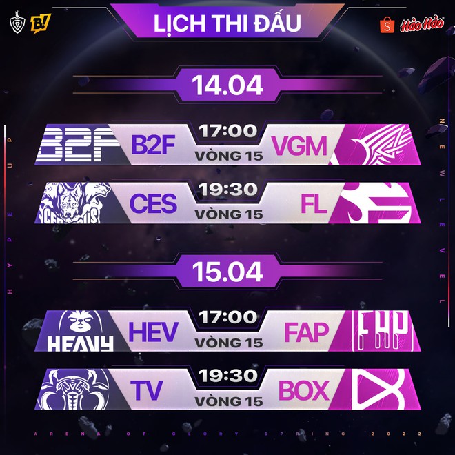 Chi tiết lịch thi đấu lượt về ĐTDV M&ugrave;a Xu&acirc;n 2022: Mở m&agrave;n bằng si&ecirc;u kinh điển Team Flash - Saigon Phantom! - Ảnh 8.