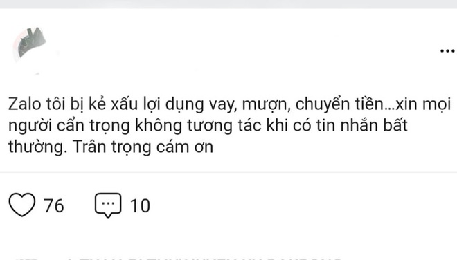 Quảng Trị: Hàng loạt tài khoản mạng xã hội của cán bộ bị chiếm đoạt - Ảnh 1.