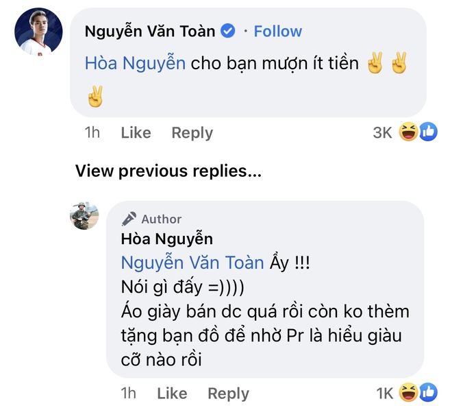 H&ograve;a Minzy đi Sao Nhập Ngũ, c&aacute;c cầu thủ tuyển Việt Nam v&agrave;o b&igrave;nh luận g&igrave; m&agrave; được like rần rần? - Ảnh 2.