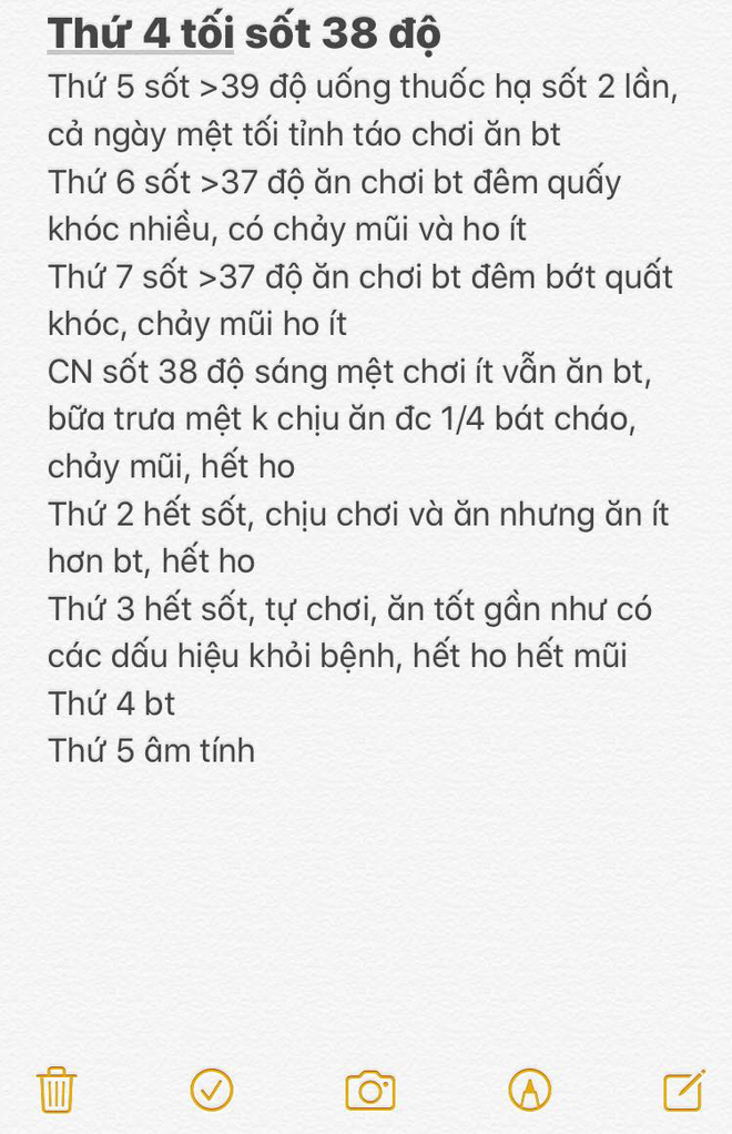 Cả gia đình thành F0 ngay sát Tết Nguyên Đán, mẹ vừa nhiễm bệnh vừa chăm con F0 1 tuổi và bí quyết để bé khỏi nhanh sau chưa đầy 7 ngày - Ảnh 4.
