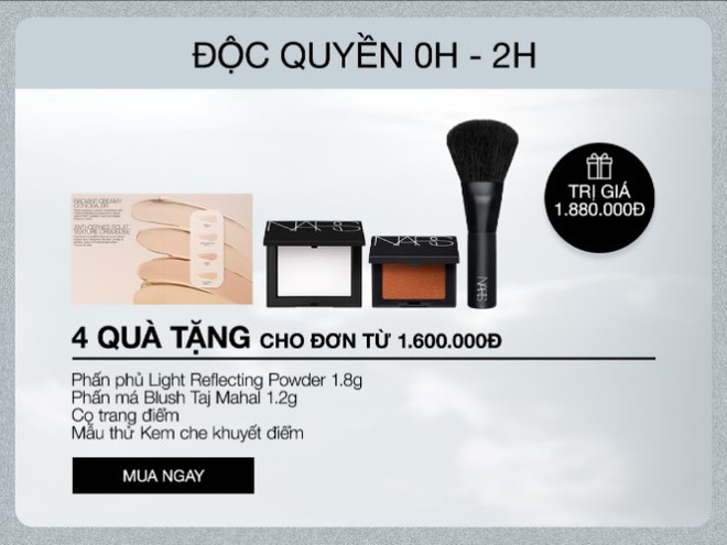 Hot: NARS ra mắt bộ sưu tập make-up đặc biệt tr&ecirc;n Lazada, mở ưu đ&atilde;i đặt cọc sớm ngay 8/3, nhất chị em nh&eacute;! - Ảnh 8.