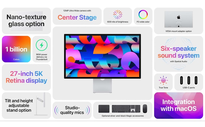 Apple ra mắt máy tính Mac Studio và màn hình Studio Display: Cấu hình mạnh, giá đắt xắt ra miếng! - Ảnh 19.