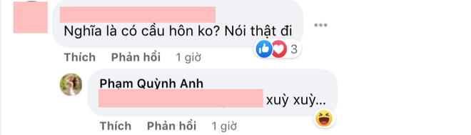 Bị hỏi thẳng về tiệc cầu hôn lãng mạn, đây là phản ứng của Phạm Quỳnh Anh! - Ảnh 3.