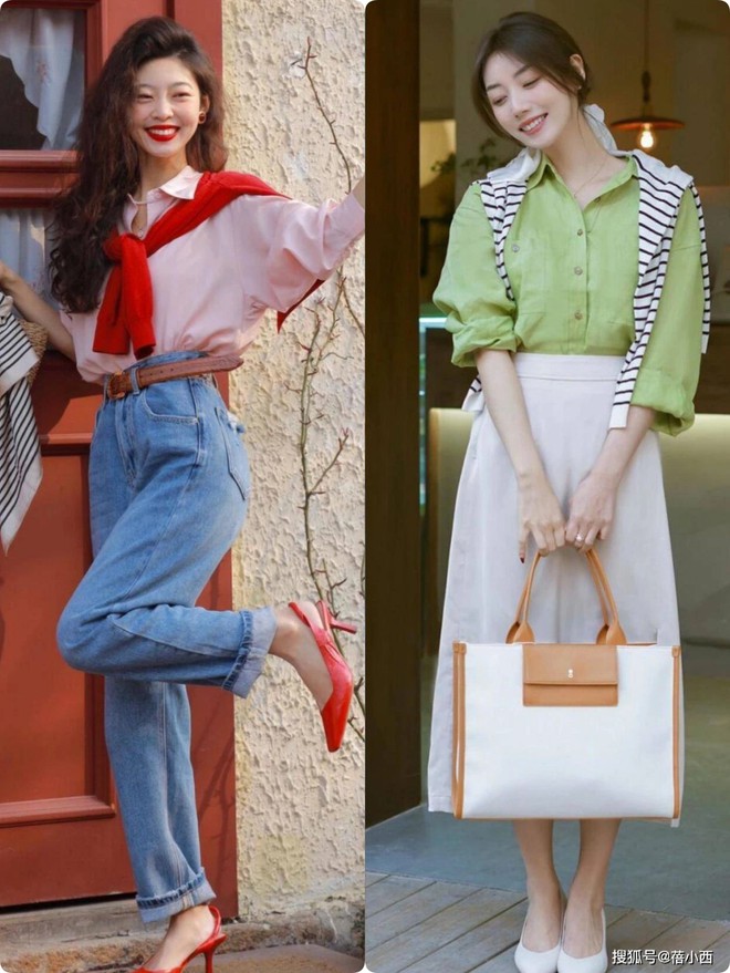 6 chi&ecirc;u mix sơ mi sang chảnh, hack tuổi đỉnh cao m&agrave; n&agrave;ng ngo&agrave;i 30 c&oacute; thể diện đến c&ocirc;ng sở - Ảnh 7.