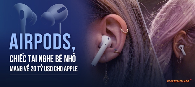 AirPods, chiếc tai nghe bé nhỏ mang về 20 tỷ USD cho Apple - Ảnh 1.