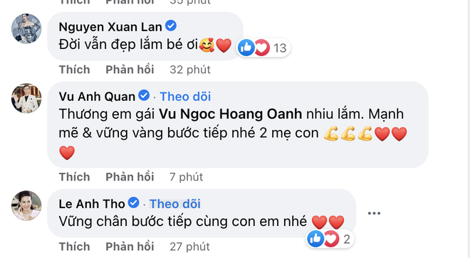 Hoàng Oanh xác nhận ly hôn, cả showbiz vào an ủi: Một đời rực rỡ em nhé! - Ảnh 4.