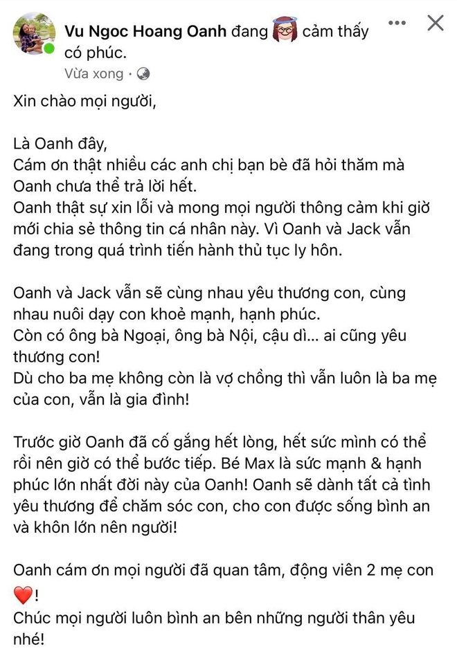 Chồng cũ đăng bài ẩn ý nhưng lại vội quay xe, liệu có liên quan đến Hoàng Oanh? - Ảnh 4.