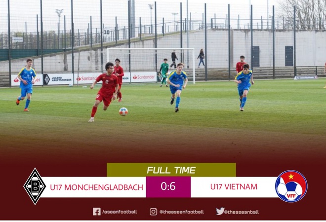 U17 Việt Nam thắng 6-0 ở Đức, báo Trung Quốc ngỡ ngàng, đem Wu Lei ra để cảm thán - Ảnh 1.