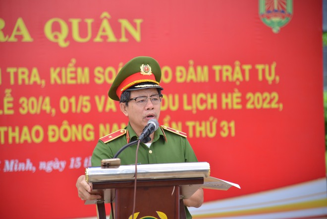 C&ocirc;ng an TP.HCM ra qu&acirc;n đảm bảo an to&agrave;n giao th&ocirc;ng dịp Lễ 30/4 v&agrave; SEA Games 31 - Ảnh 3.