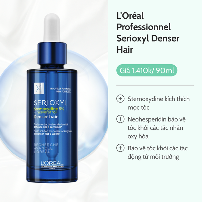 5 serum kích thích mọc tóc, hô biến tóc mỏng dính thành dày mượt, bồng bềnh - Ảnh 3.