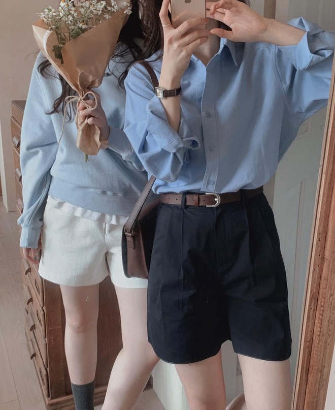 Kiểu quần short khiến denim short thất thế: Diện lên vẫn trẻ trung, đã vậy còn thanh lịch hơn nhiều - Ảnh 5.