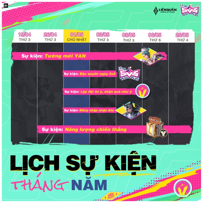 HOT: Game thủ Li&ecirc;n Qu&acirc;n nhận miễn ph&iacute; tướng mới Yan v&agrave; 1 skin bậc S+ trong sự kiện ch&agrave;o mừng phi&ecirc;n bản mới - Ảnh 2.