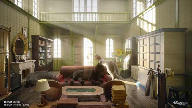 Lác mắt nhìn 5 căn phòng Ghibli từ phim ra đời thật, xuýt xoa từng chi tiết một vì đẹp trên cả tưởng tượng - Ảnh 10.