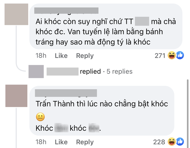 Trấn Thành khóc vì chuyện tình của Thái Công và bạn trai, netizen lại nghĩ: Ai chứ Trấn Thành lúc nào chả khóc - Ảnh 4.