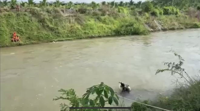 Bình Dương: Nhảy xuống dòng kênh cứu bạn, cả hai bị nước cuốn trôi tử vong thương tâm - Ảnh 1.