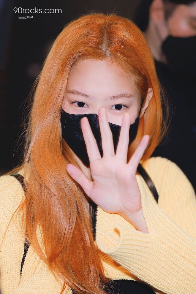 BLACKPINK khi để tóc cam chói lòa: Jisoo ảo diệu như nữ chính ngôn tình, Rosé thế nào? - Ảnh 5.