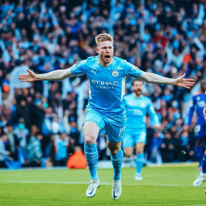 Xé lưới Real, De Bruyne đi vào lịch sử Champions League - Ảnh 2.