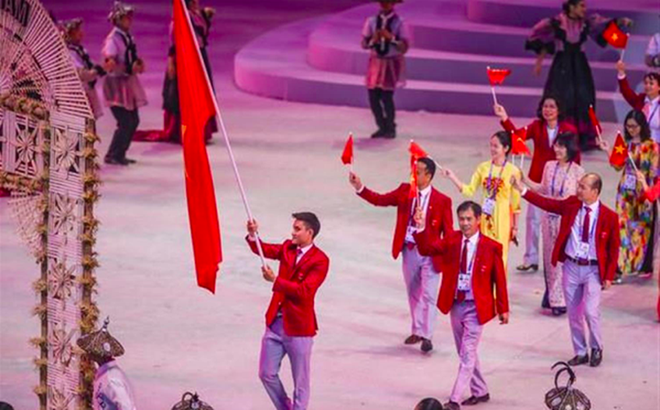 Đoàn thể thao Việt Nam đặt mục tiêu giành 140 HCV tại SEA Games 31 - Ảnh 1.