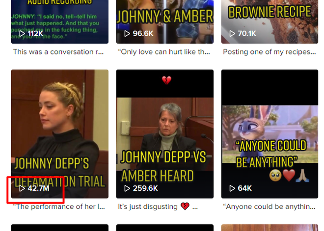 Khoảnh khắc diễn s&acirc;u l&agrave;m 42 triệu người r&ugrave;ng m&igrave;nh của Amber Heard tại t&ograve;a &aacute;n: Thảo n&agrave;o Johnny Depp chẳng d&aacute;m nh&igrave;n c&ocirc; ấy 1 lần! - Ảnh 2.