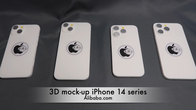 iPhone 14 series lộ mô hình thực tế, phiên bản Pro Max giá rẻ - Ảnh 1.