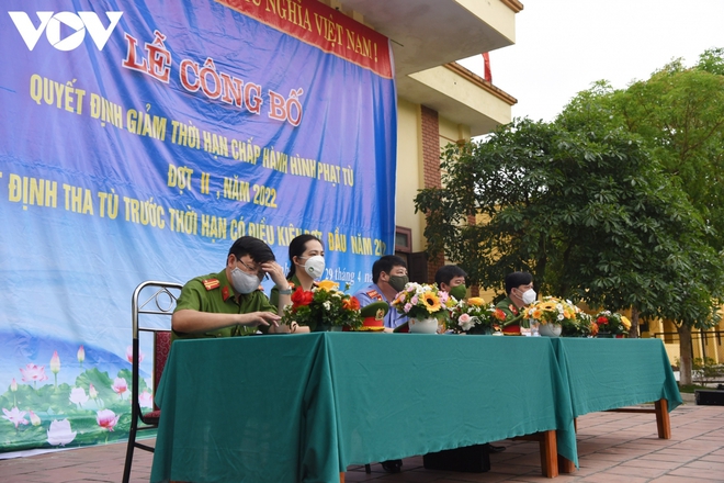 H&agrave;ng trăm phạm nh&acirc;n được tha t&ugrave; trước hạn nh&acirc;n dịp lễ 30/4 - Ảnh 5.