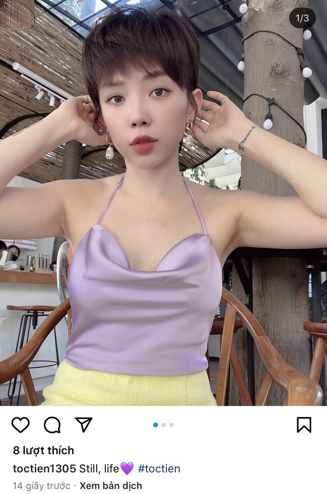 T&oacute;c Ti&ecirc;n bất ngờ xuất hiện với vẻ ngo&agrave;i kh&aacute;c lạ, ho&aacute; ra l&agrave; v&igrave; 1 thay đổi n&agrave;y? - Ảnh 2.