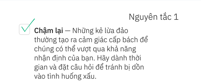 Trung t&acirc;m Gi&aacute;m s&aacute;t an to&agrave;n kh&ocirc;ng gian mạng quốc gia (NCSC) v&agrave; Google cho ra mắt website gi&uacute;p nhận biết lừa đảo trực tuyến - Ảnh 4.