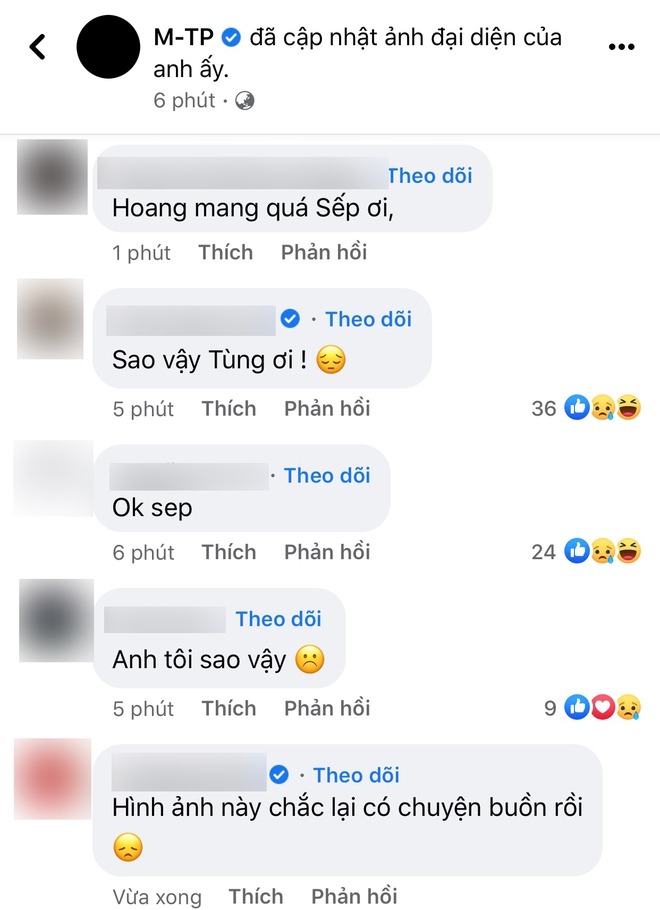 Sơn Tùng có động thái gây hoang mang cực độ trên Fanpage 14 triệu người theo dõi, tất cả chuyển sang màu đen - Ảnh 3.