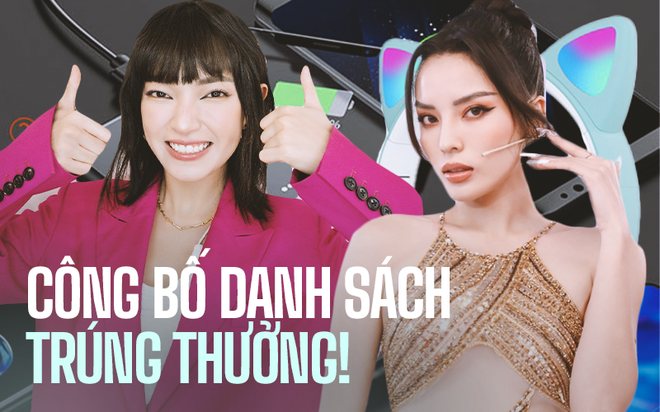 C&ocirc;ng bố kh&aacute;n giả may mắn tr&uacute;ng qu&agrave; xem livestream KOC VIETNAM tập 1, đ&oacute;n xem tập 2 để nhận th&ecirc;m nhiều giải thưởng hấp dẫn kh&aacute;c! - Ảnh 1.