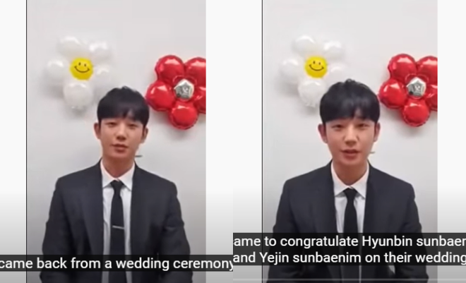 Jung Hae In lần đầu chia sẻ về si&ecirc;u đ&aacute;m cưới Hyun Bin v&agrave; Son Ye Jin, trả lời bất ngờ khi bị fan đ&ograve;i xả ảnh trong h&ocirc;n lễ - Ảnh 2.