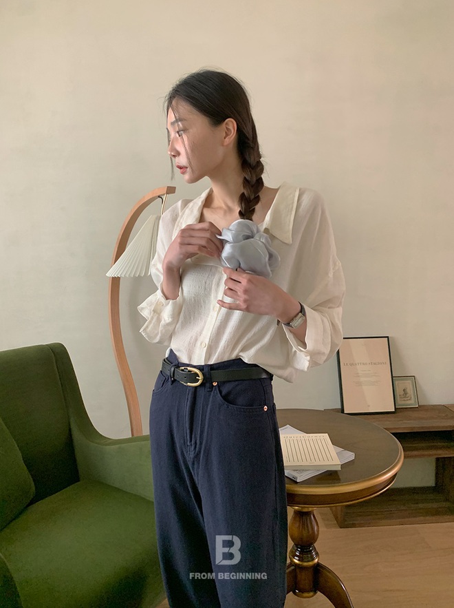 Mặc &aacute;o sơ mi th&igrave; để t&oacute;c g&igrave;? Đ&acirc;y l&agrave; 4 c&aacute;ch buộc t&oacute;c gi&uacute;p bạn c&agrave;ng xinh đẹp ho&agrave;n hảo - Ảnh 14.