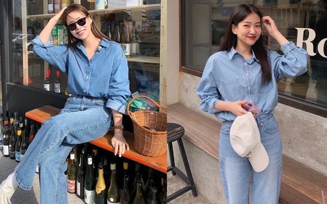 Trang phục denim-on-denim lại thành xu hướng, nàng nào diện lên cũng trẻ trung đầy phong cách - Ảnh 6.