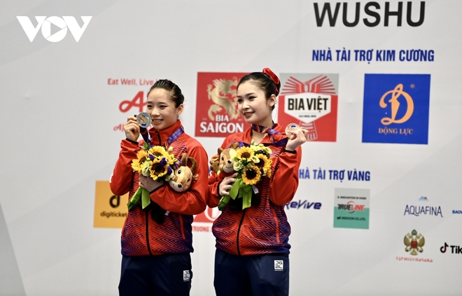 Wushu Việt Nam bội thu HCV ngày mở màn SEA Games 31 - Ảnh 10.