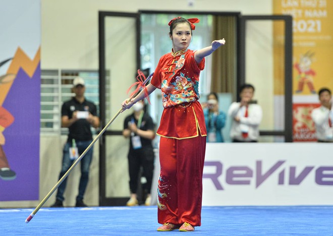 Trực tiếp SEA Games 31 ngày 14/5: Hot girl wushu tiếp tục gặt VÀNG - Ảnh 5.