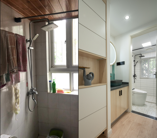 Căn hộ đổ n&aacute;t, lỗi thời biến đổi đầy ngoạn mục th&agrave;nh kh&ocirc;ng gian sống hiện đại, đầy tiện nghi - Ảnh 7.